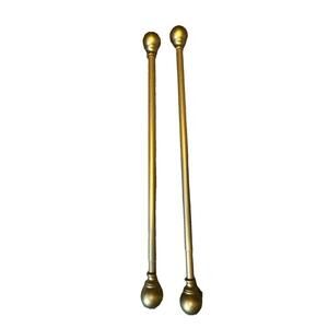 1” Inch Adjustable Curtain Rods for Windows 33 to 55 Inches